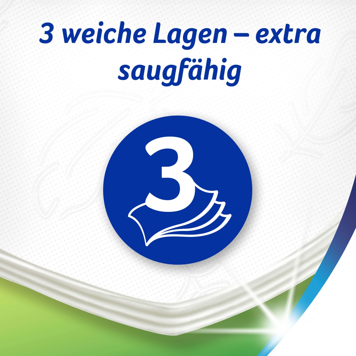 Toilettenpapier bewährt 3-lagig (16x150 Blatt), 16 St