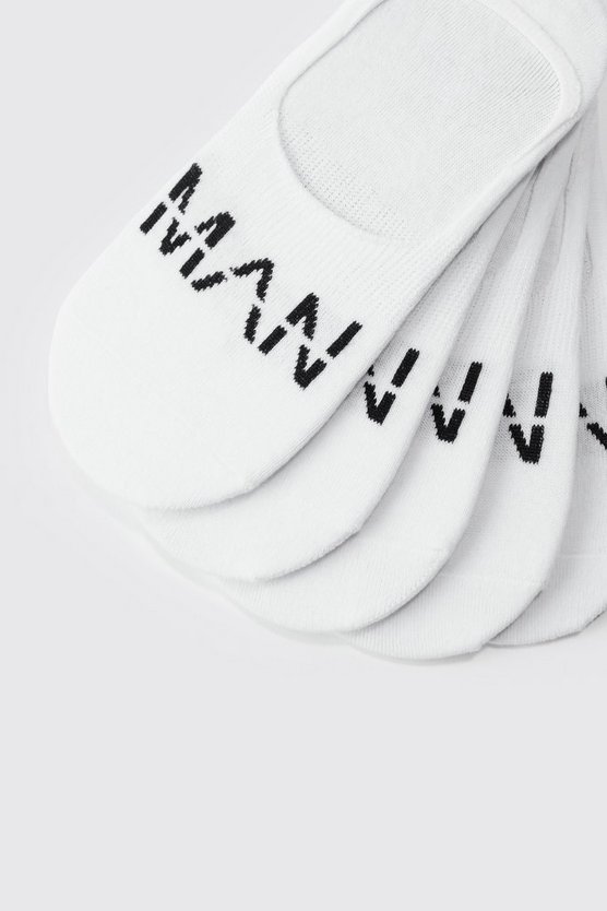5er-Pack unsichtbare Man-Socken