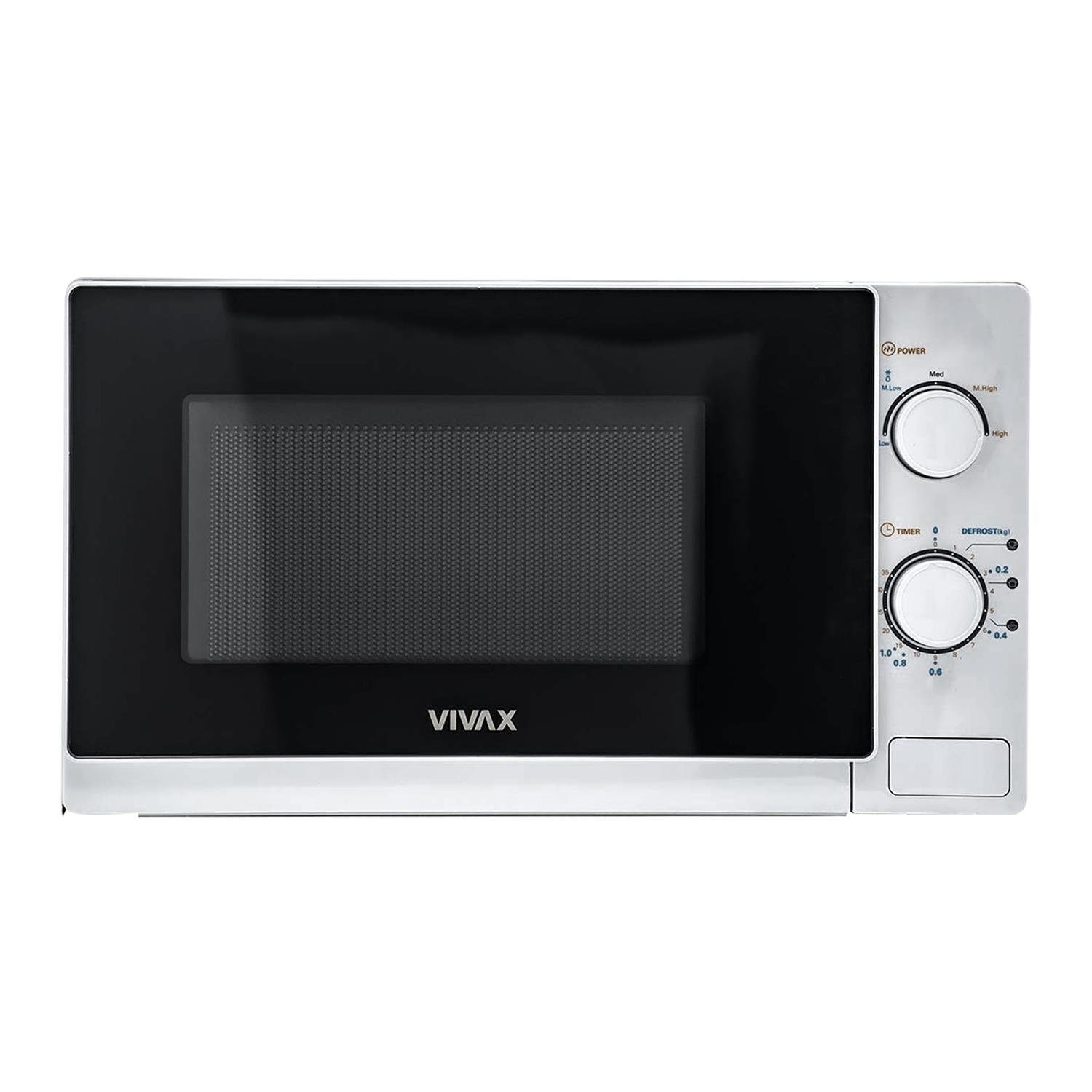Vivax Mikrowelle 20l, 700W in weiß, MWO-2077, Mikrowelle, 20 l