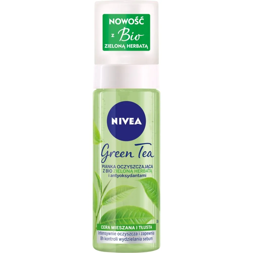 Nivea žaliosios arbatos valomosios putos