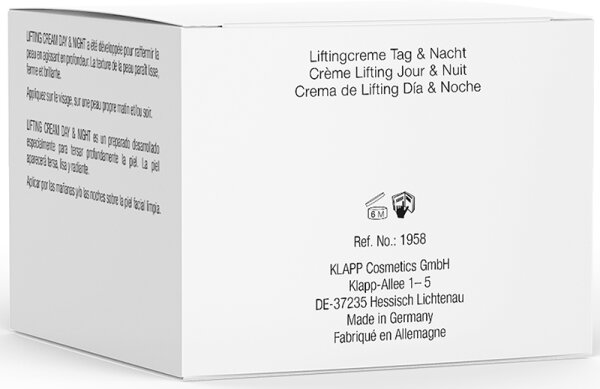 KLAPP Skin Care Science X-Treme Lifting Cream Day & Night Gesichtscreme