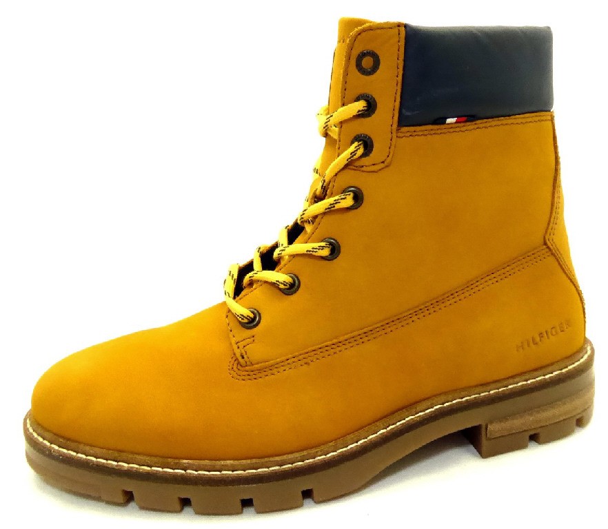 TOMMY HILFIGER Stiefeletten braun