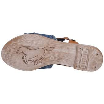 Mustang Sandale in blau