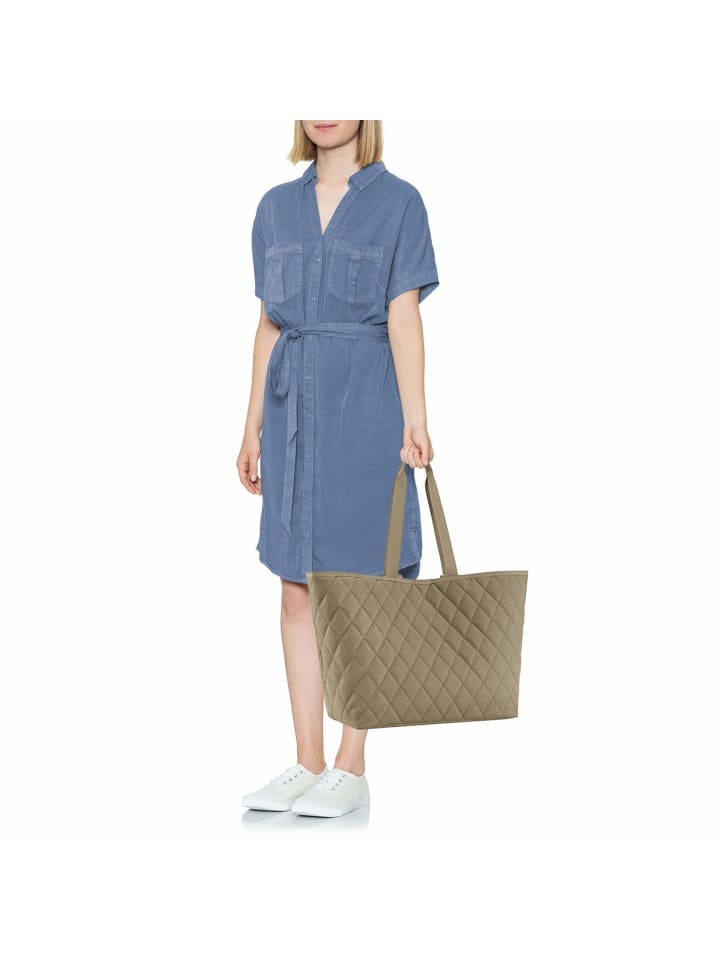 Reisenthel Classic - Shopper XL 62 cm (rhombus olive) in rhombus olive günstig kaufen onesize