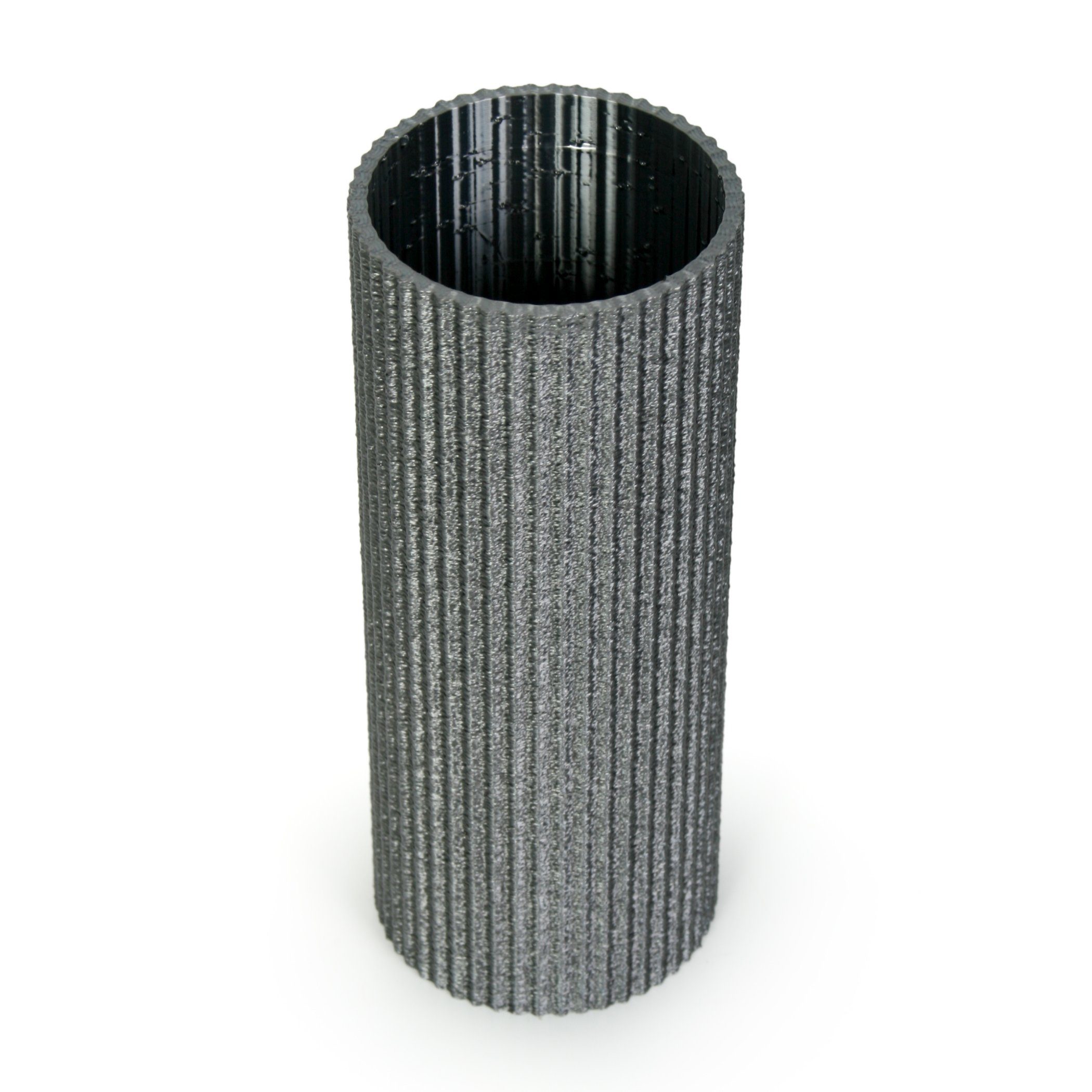 Kreative Feder Dekovase Designer Vase – Dekorative Blumenvase aus Bio-Kunststoff, aus nachwachsenden Rohstoffen; wasserdicht & bruchsicher