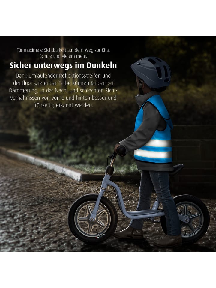 Reer Sicherheitsweste Monster in Blau ab 2 Jahre günstig kaufen onesize