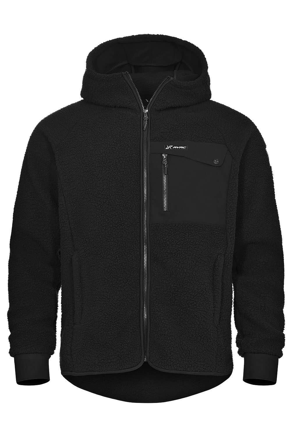 Sherpa Hoodie Homme Caviar