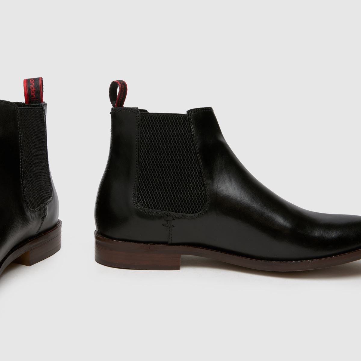Base London – Virgil – Svarta chelseaboots