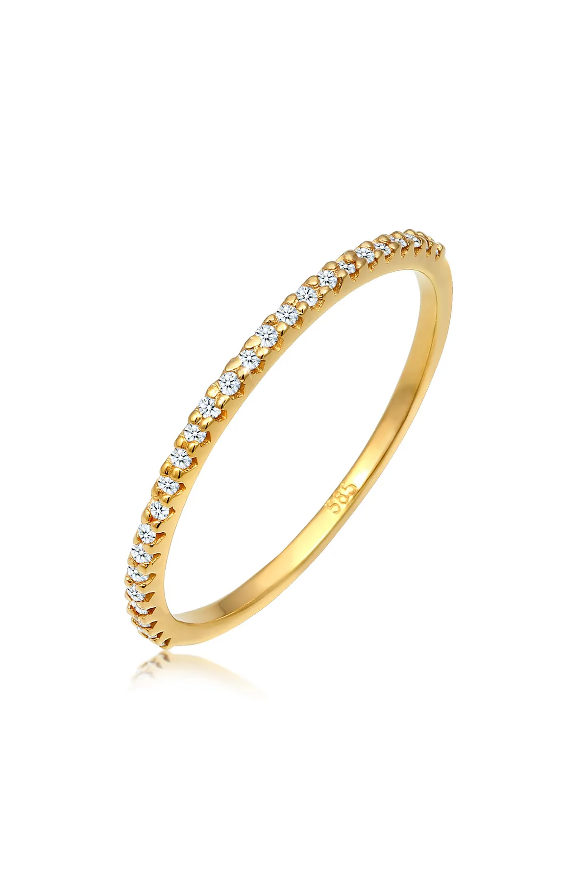 ELLI  Ring - Goldfarben - Diamant