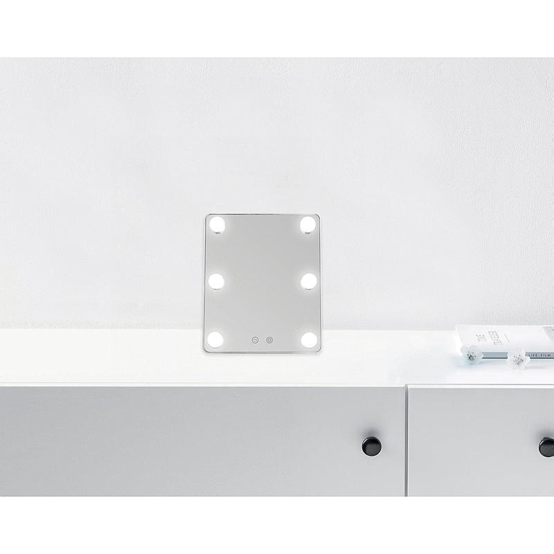 Essentii Sminkespeil 30,5x25,5x7 cm m/LED-lys