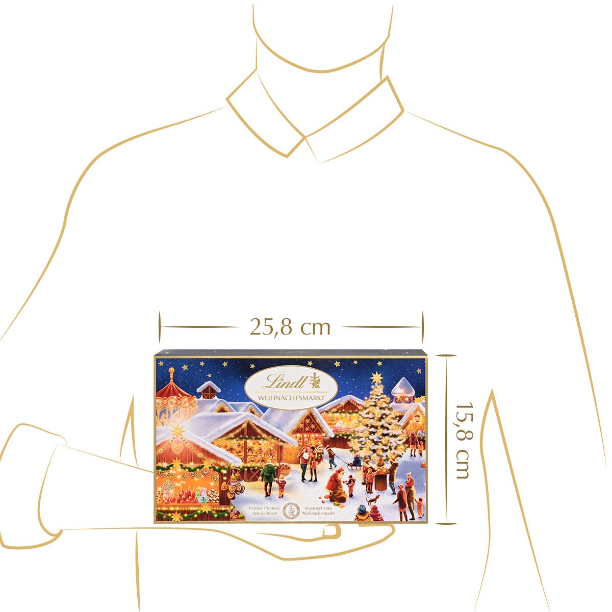 Weihnachtsmarkt Pralinés, 200g