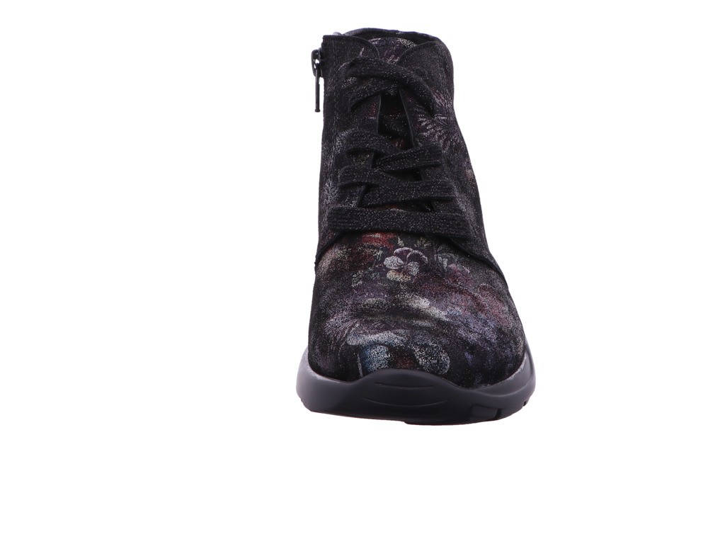 SEMLER Schnür-Stiefeletten schwarz FLORES
