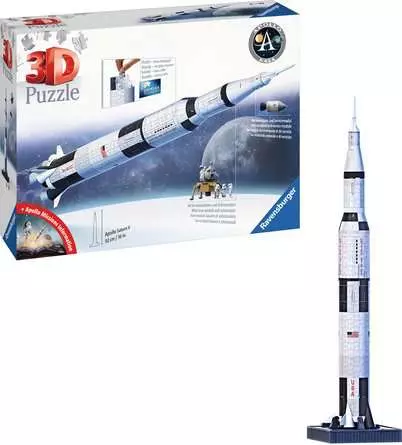 3D Puzzle Apollo Saturn V Rakete