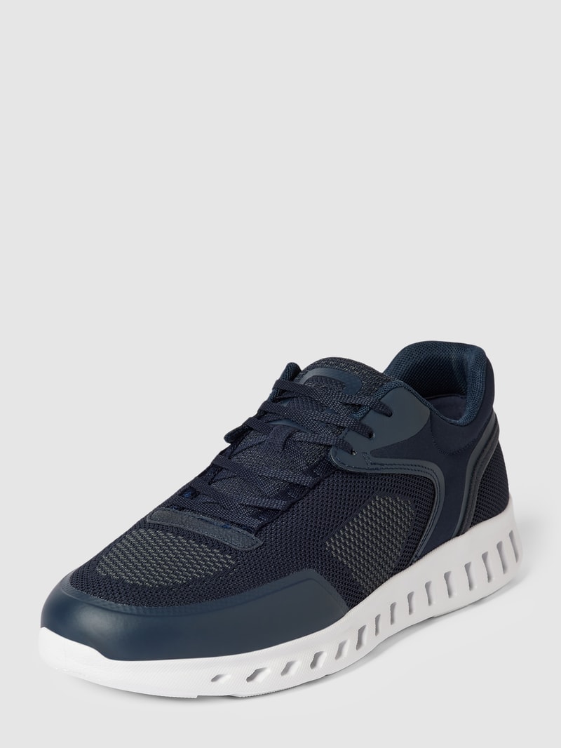 Sneaker mit Mesh-Besatz Modell 'OUTSTREAM' in dunkelblau