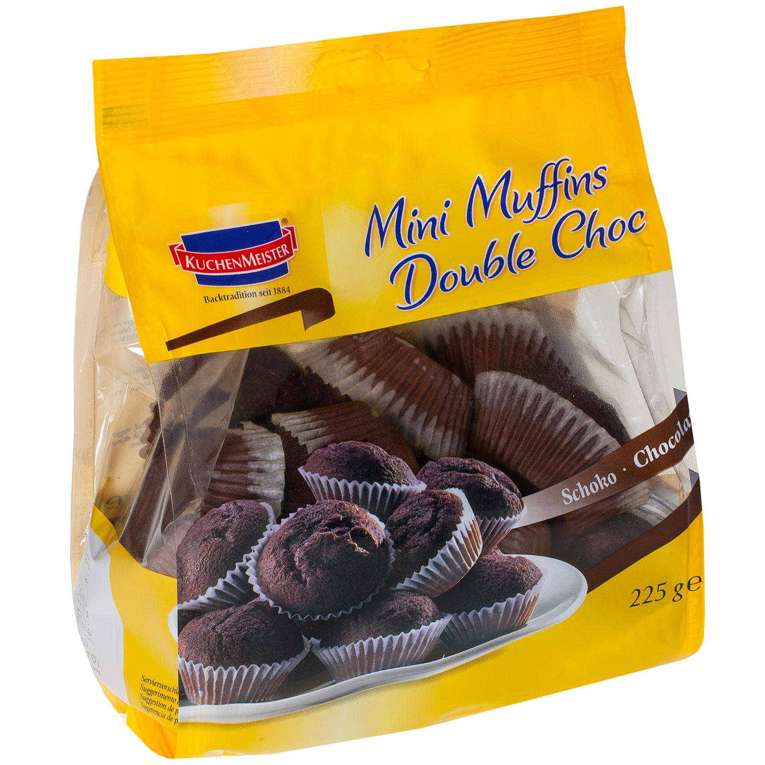 KuchenMeister Mini Muffins Double Choc 225g