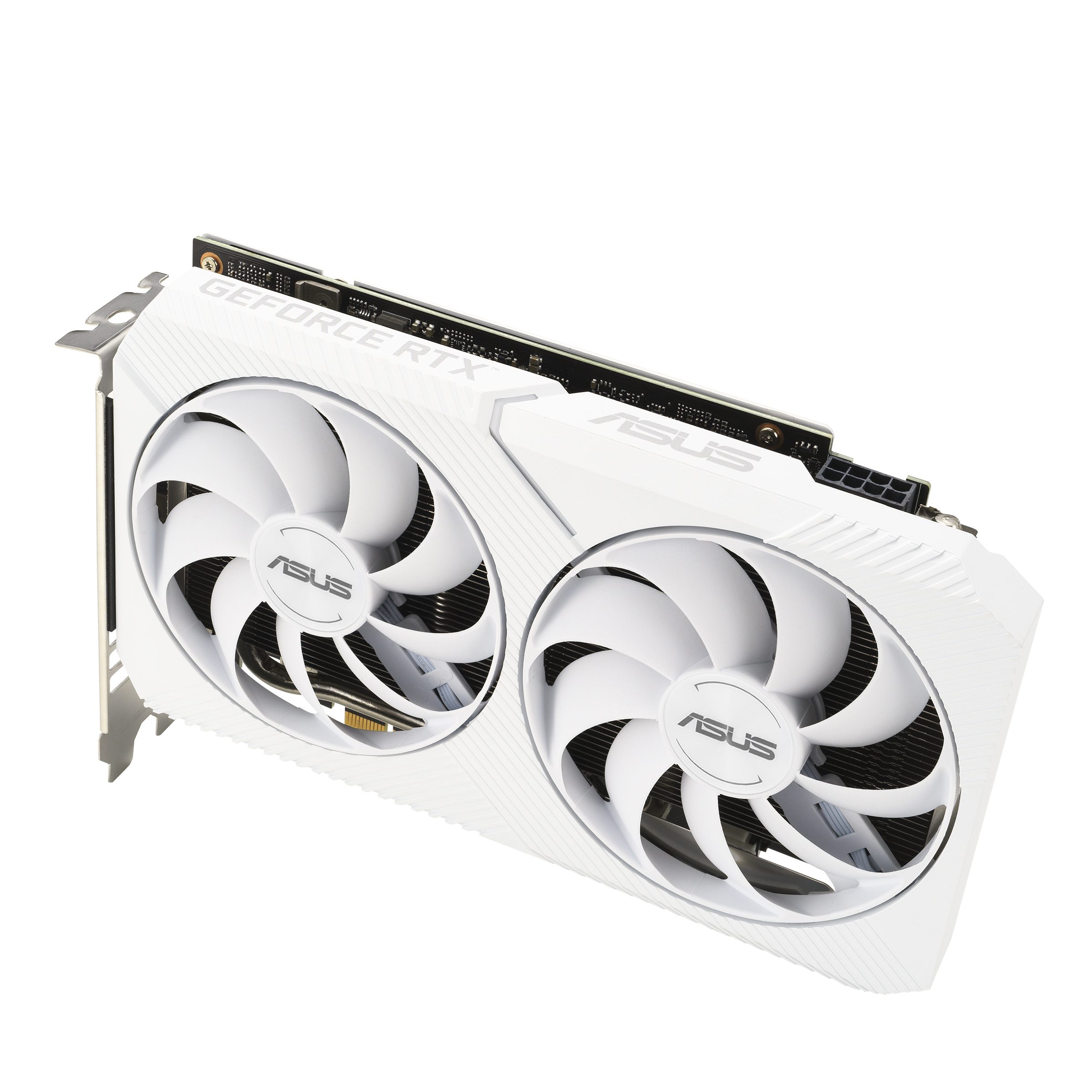 Asus DUAL-RTX3060-O8G-WHITE Grafikkarte (8 GB, GDDR6)