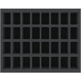 Feldherr 60 mm Full-Size Schaumstoffeinlage mit 32 Fächern