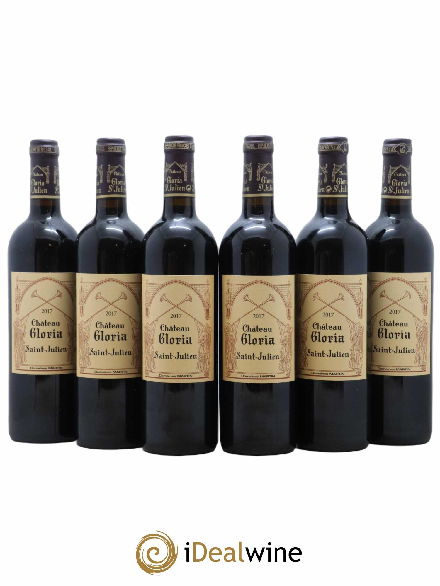 Château Gloria  2017 - Lot de 6 Bouteilles