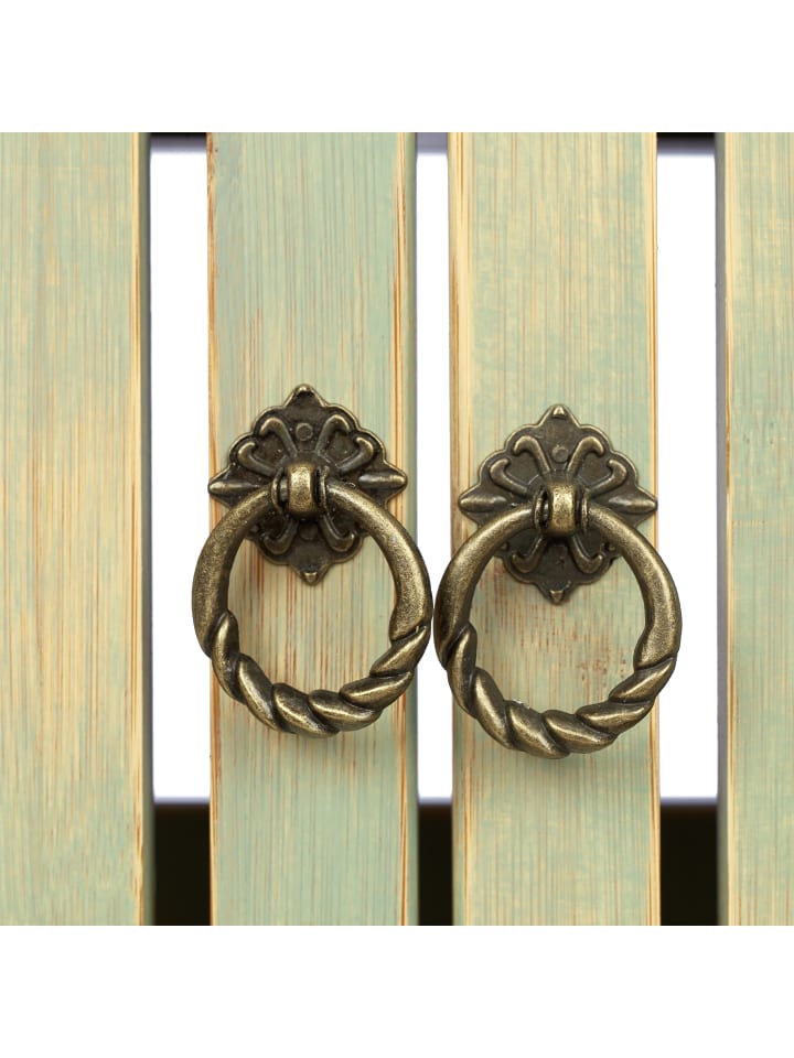 relaxdays Hängeschrank in Grün - (B)52 x (H)50 x (T)20 cm günstig kaufen onesize