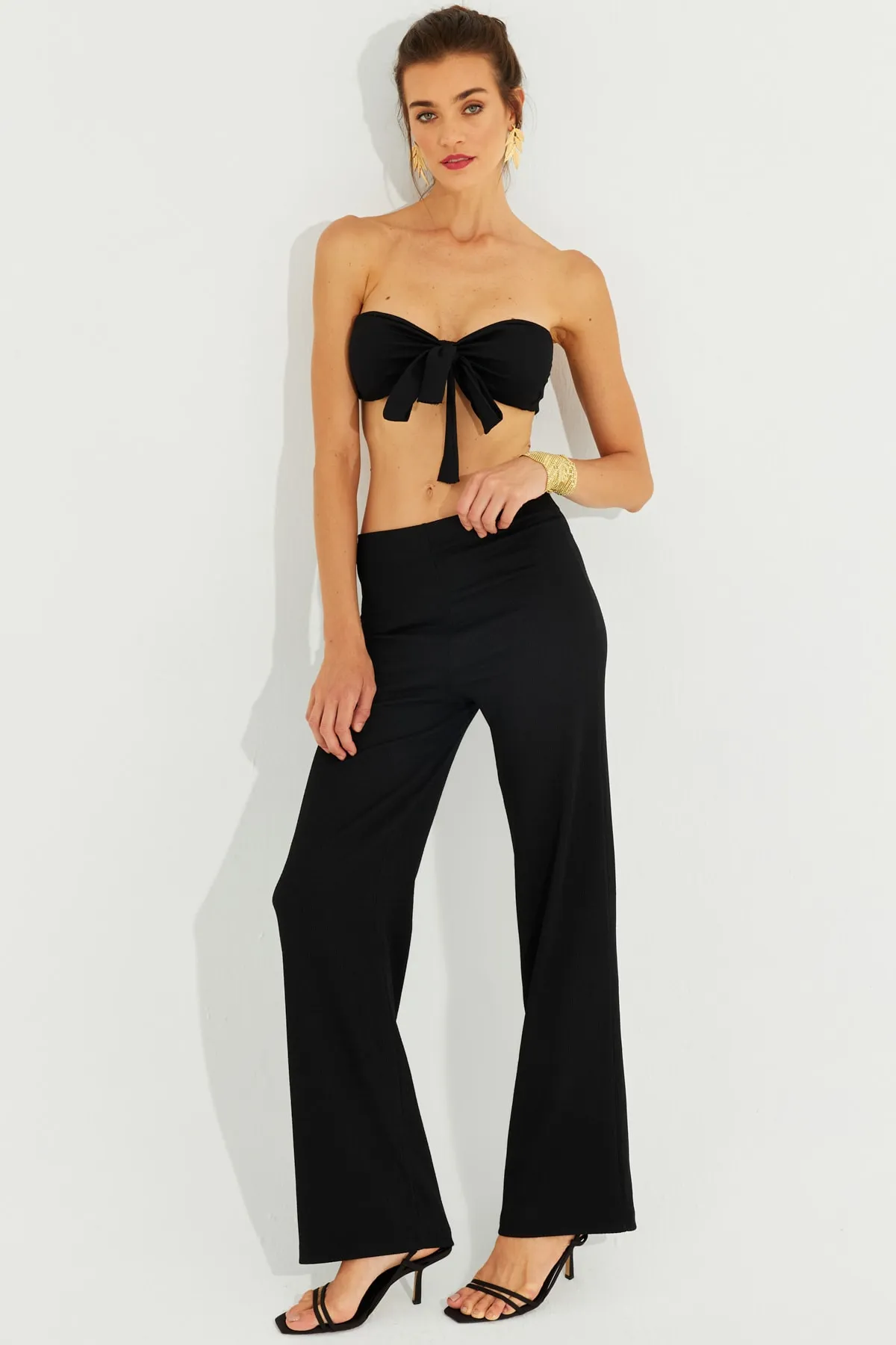 Cool & Sexy  Zweiteiler - Schwarz - Regular Fit