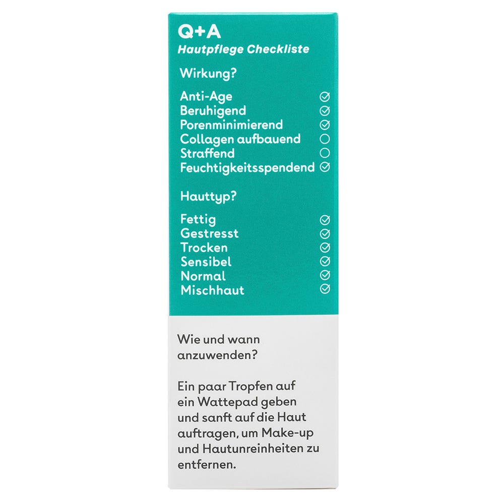 Q+A Niacinamid Gesichtswasser 100 ml