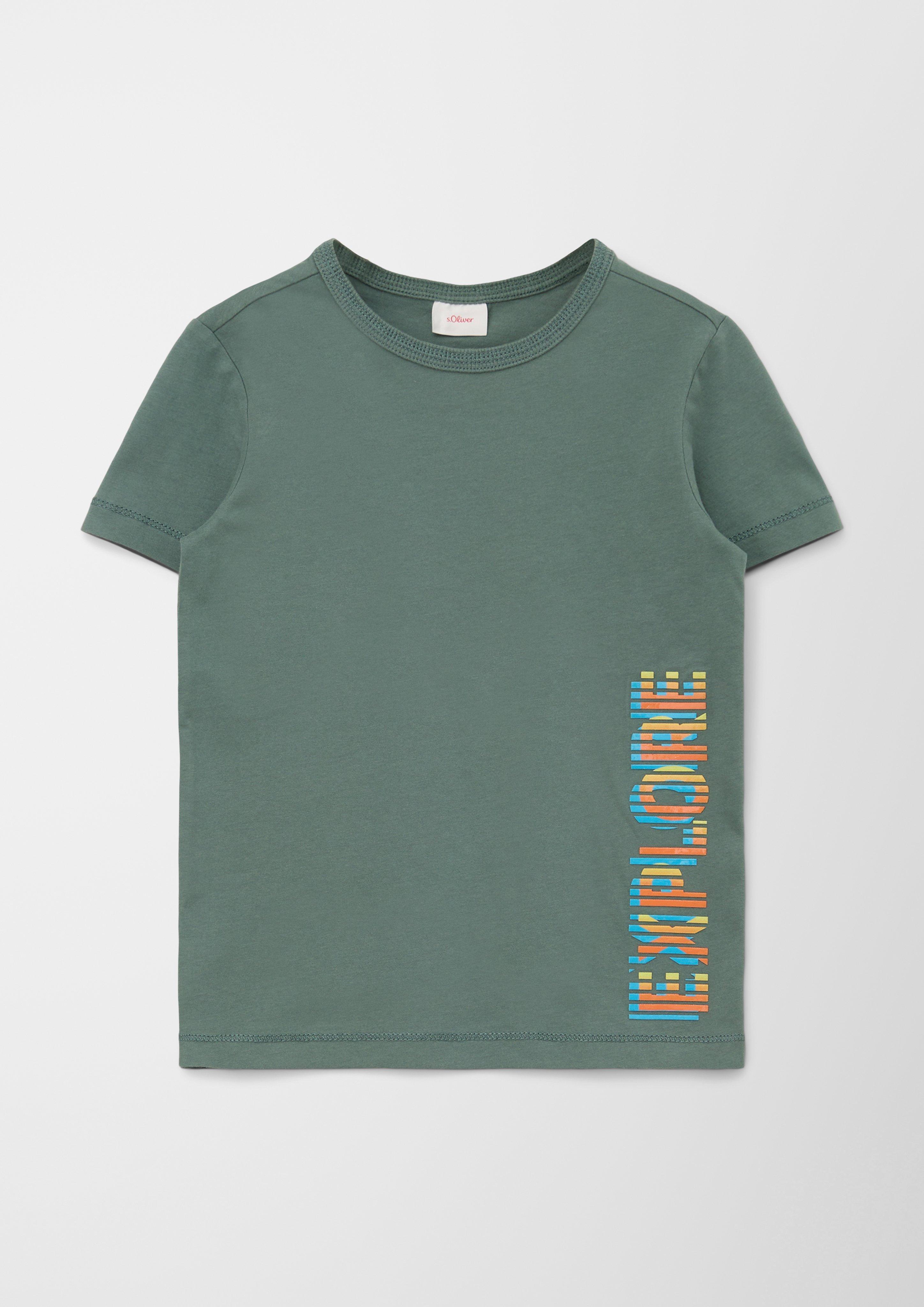 T-Shirt mit Schriftprint  2127476-6714