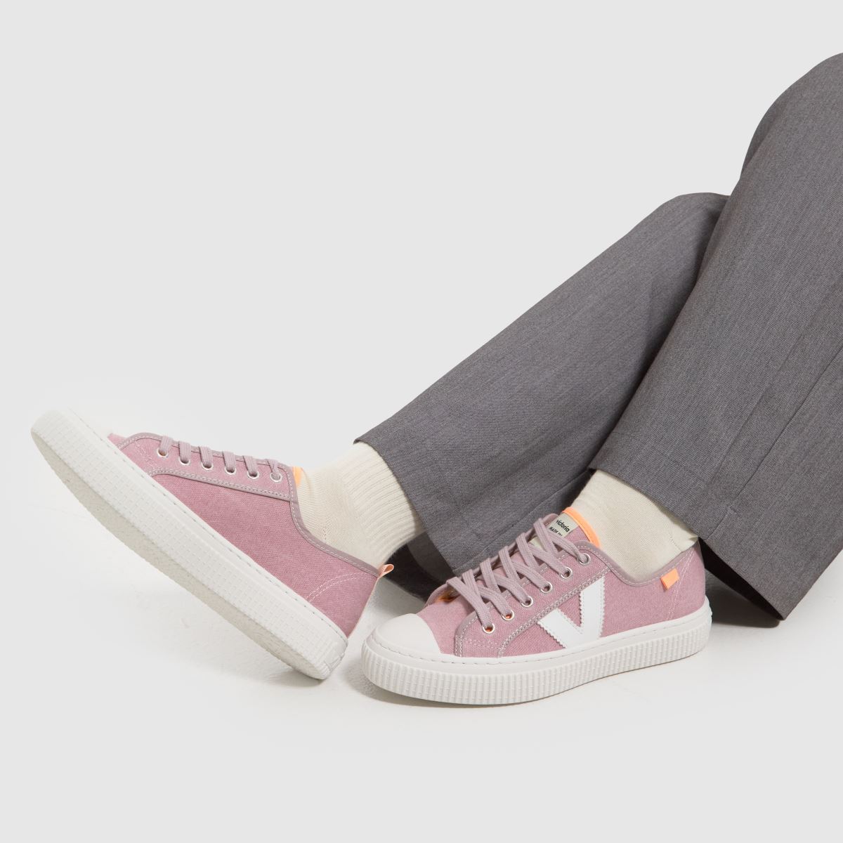 Victoria 1916 Reedit Lona – Rosa, flerfärgade sneakers
