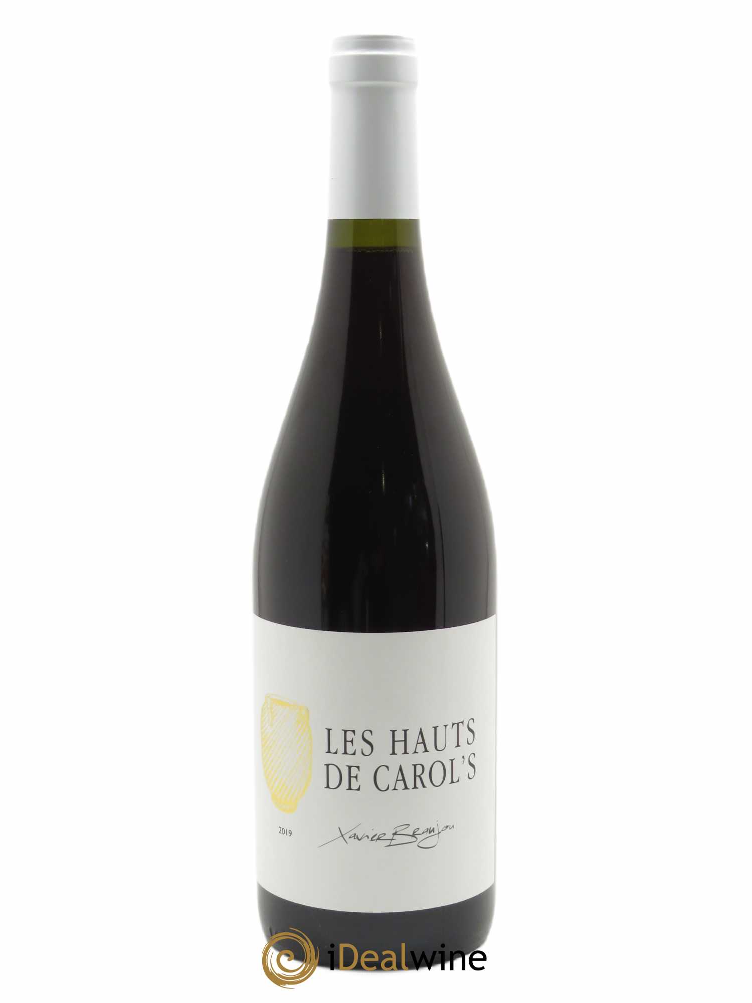 IGP Pays d'Hérault (Vin de Pays de l'Hérault) Les Hauts de Carol's Terrasse d'Elise (Domaine de la)  2019 - Lot de 1 Bouteille