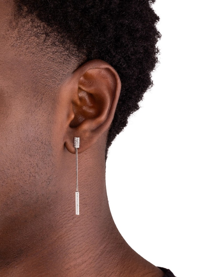 Buddha to Buddha Ellen single silver stud earring