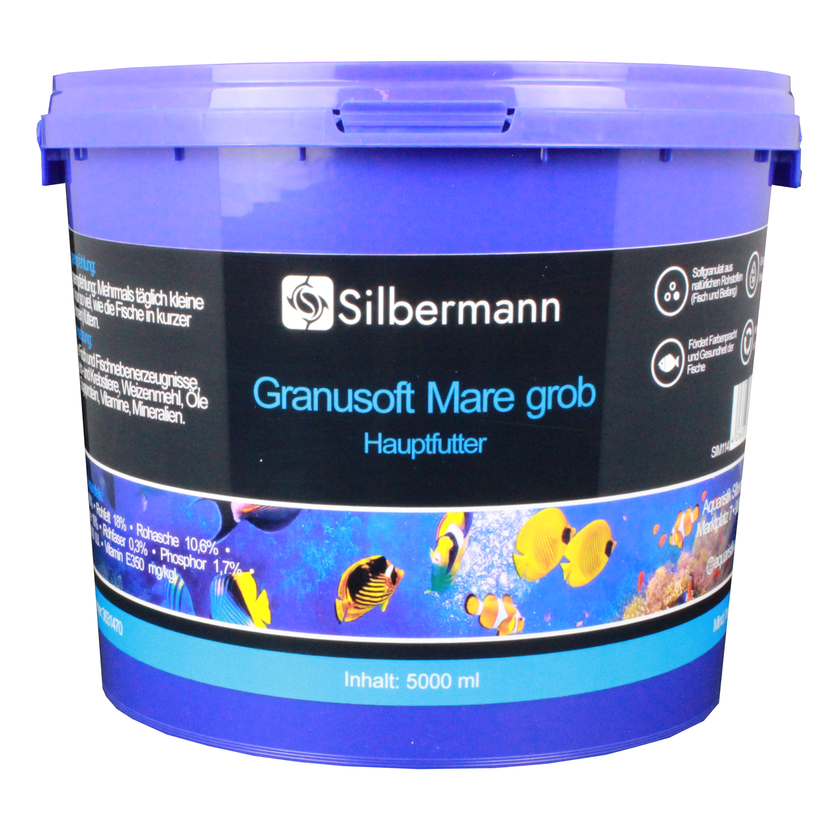 Silbermann Hauptfutter Silbermann Granusoft Mare grob 5 kg