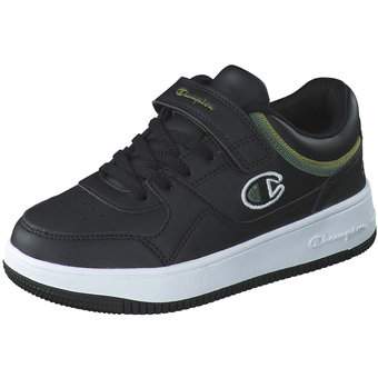 Champion Rebound Low B PS Sneaker in schwarz