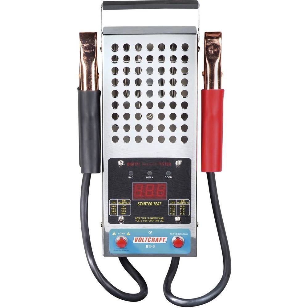 VOLTCRAFT Bleibatterietester Digital Autobatterie-Ladegerät