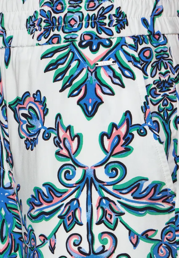 CECIL Casual Fit Hose mit Print