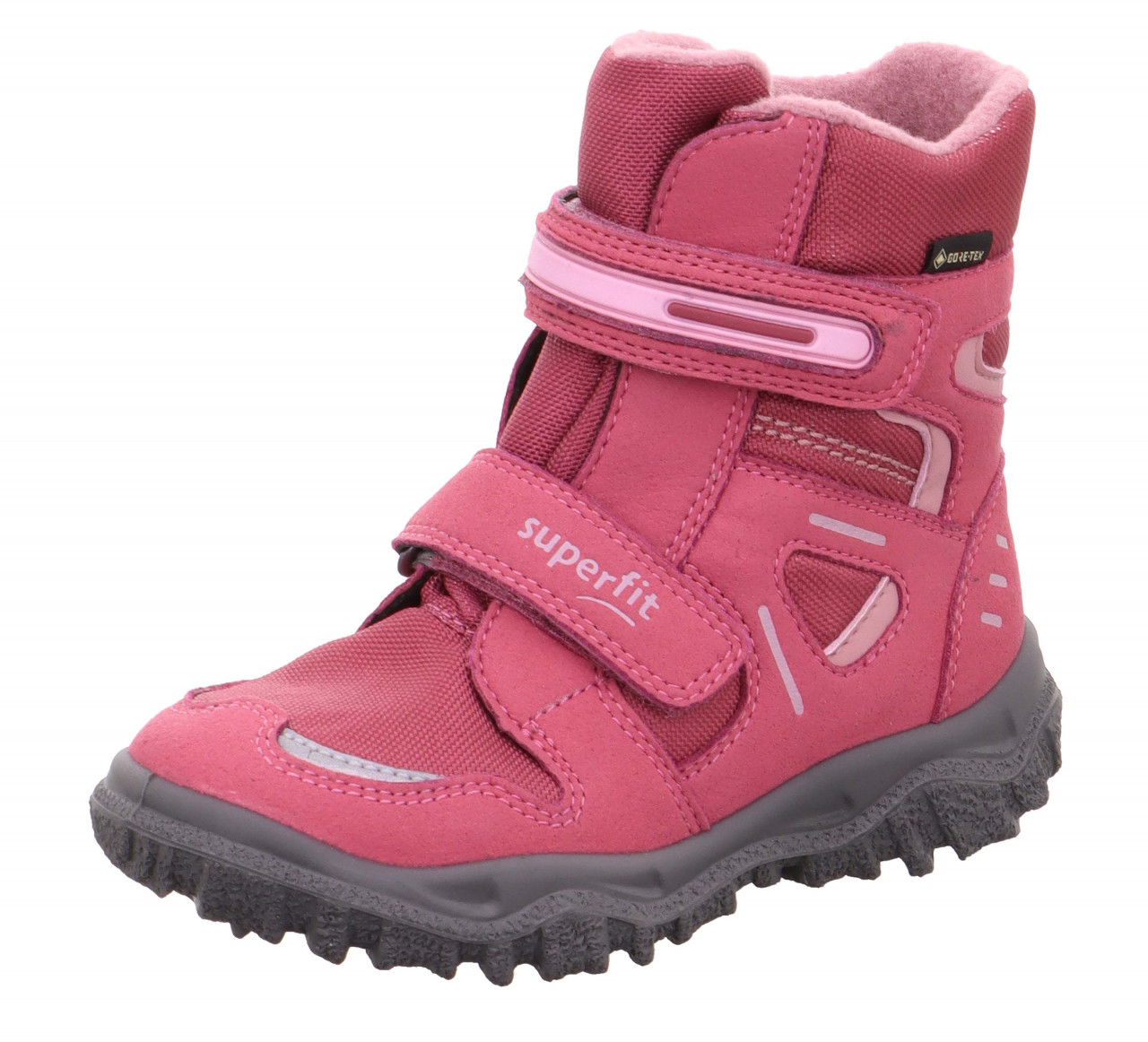 HUSKY - Pink/Rosa Boots mit Klettverschluss