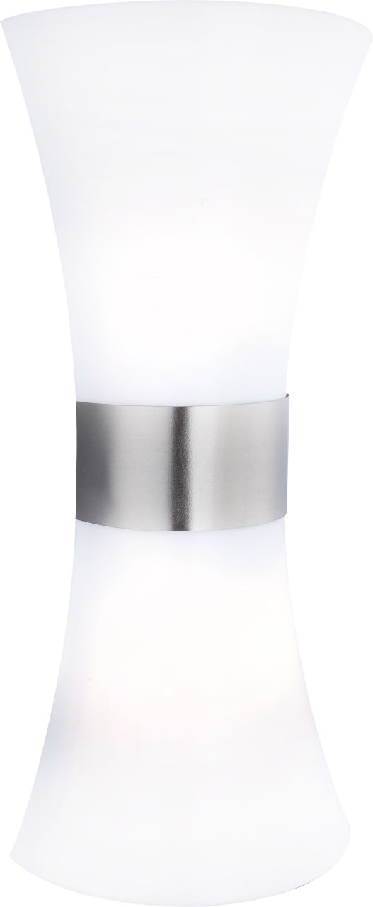 Globo Lighting - SAN TANA - Außenleuchte Edelstahl, 2x E27 LED