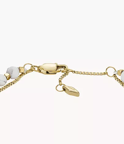 Fossil Armband All Stacked Up Beads Howlith