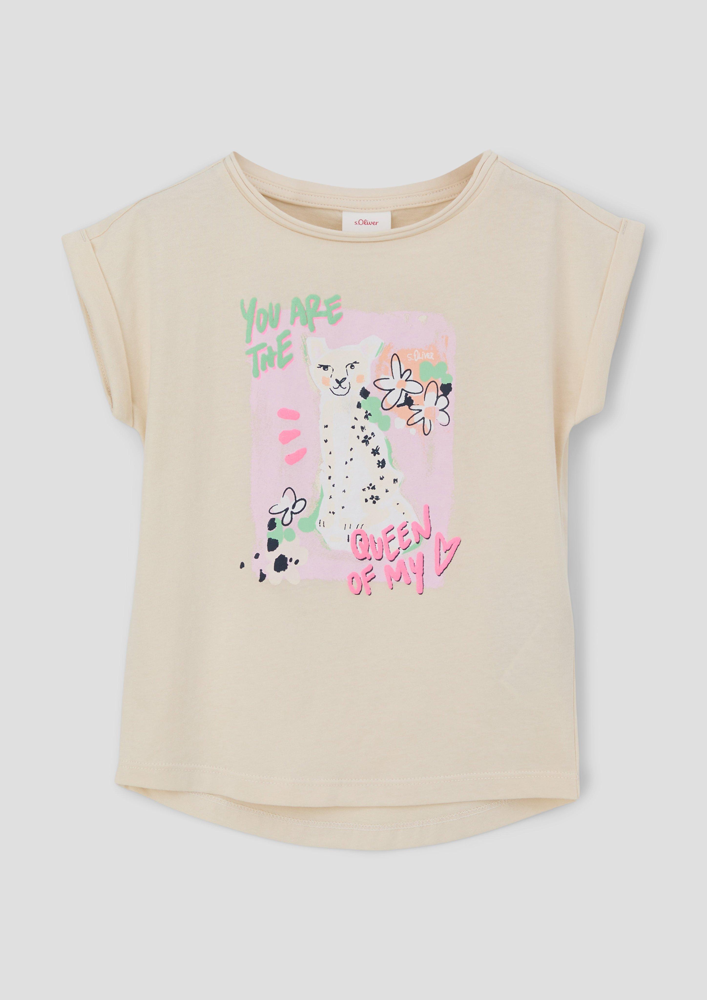 T-Shirt mit Effektprint  2140017-0805