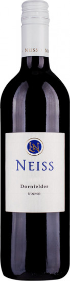 2018 Dornfelder trocken - Weingut Neiss