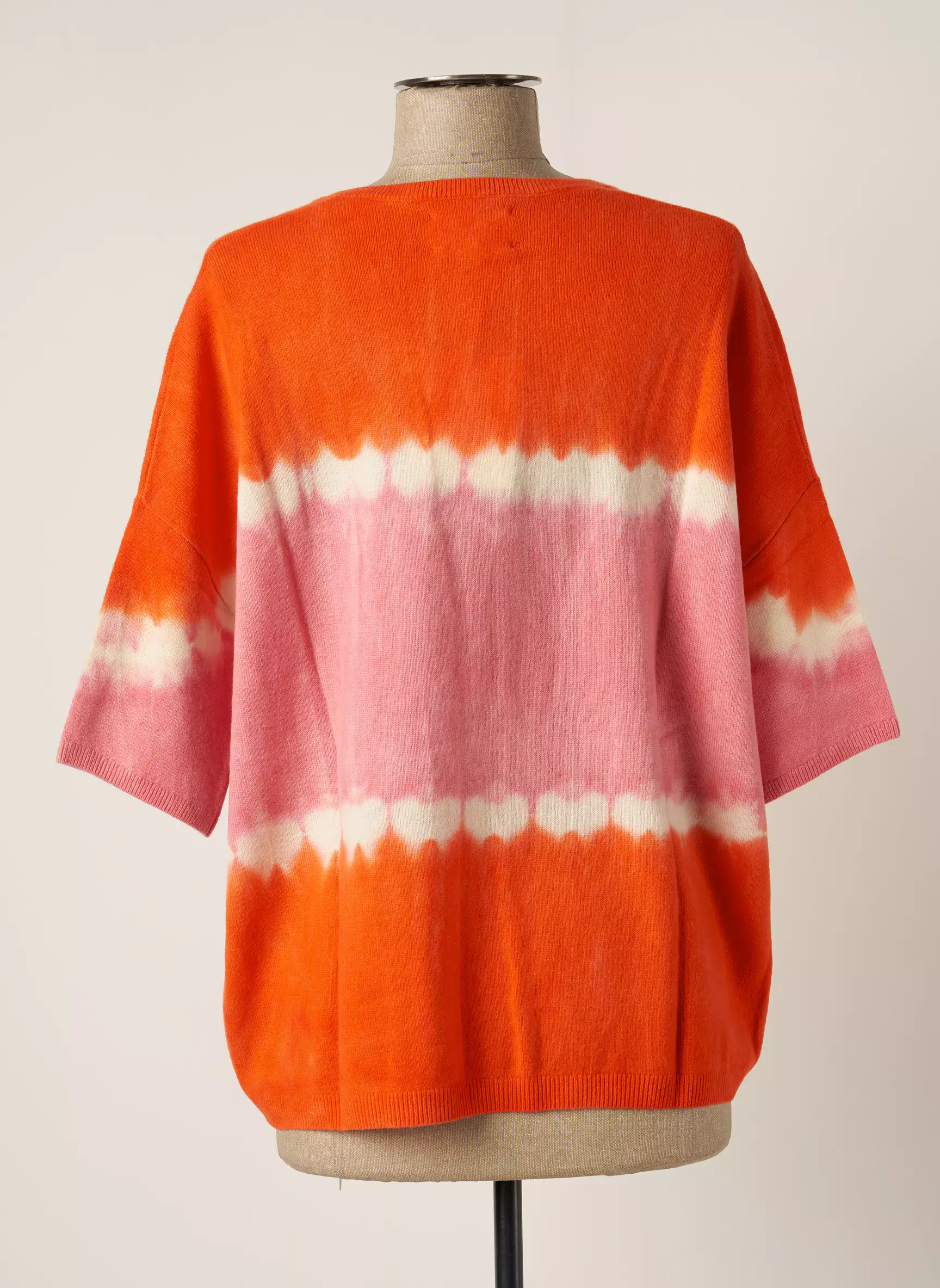 Les Tricots De Lea Pulls Femme couleur orange