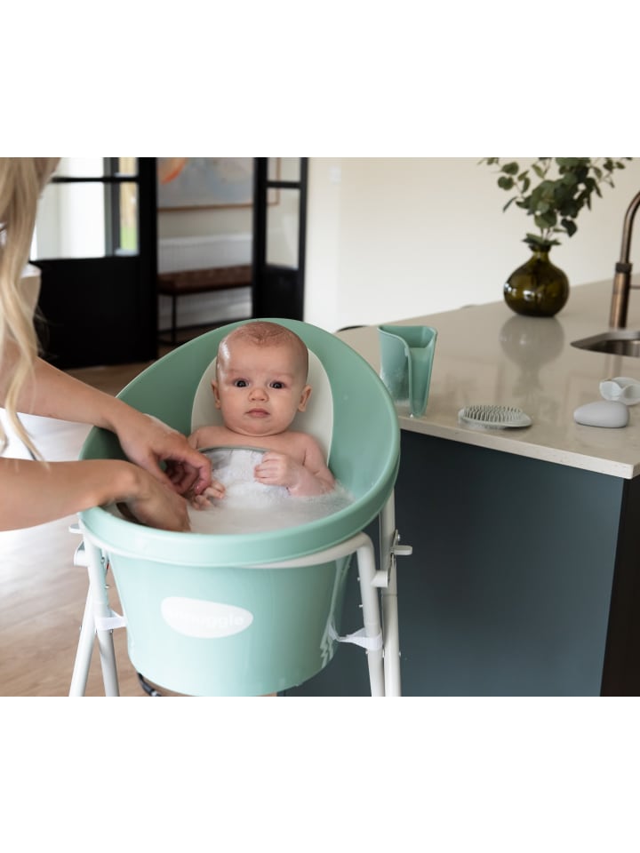 Shnuggle Babybadewanne eucalyptus / hellgrau günstig kaufen onesize