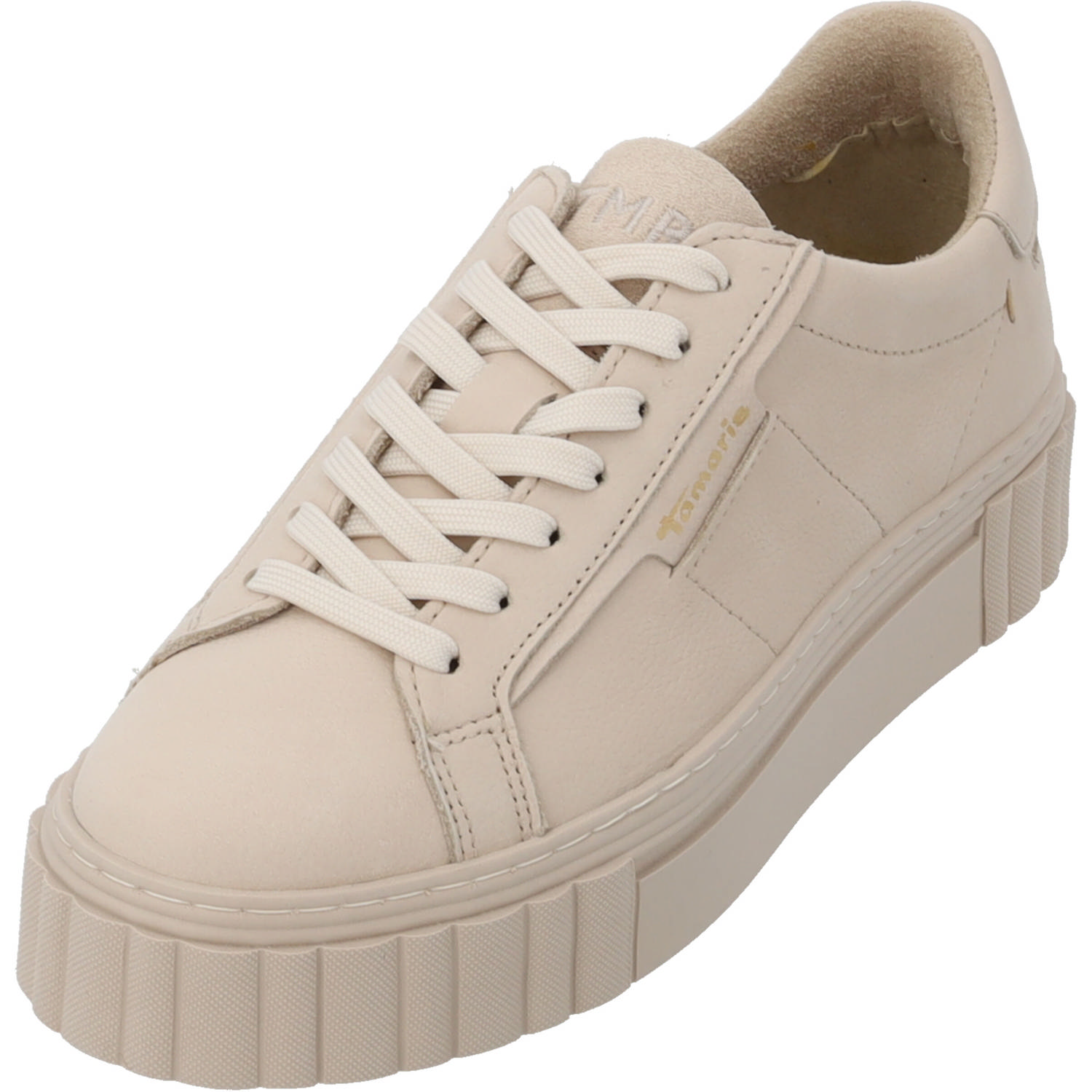 Tamaris 23738, Schnürschuhe, Damen, Beige