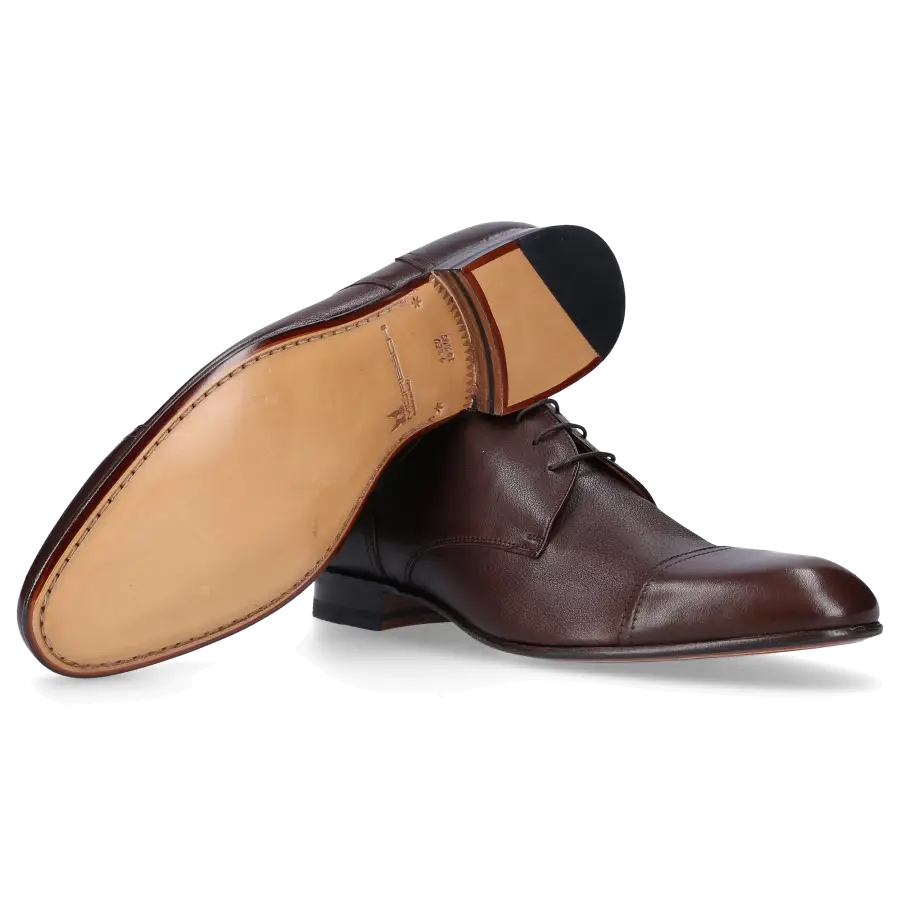 Moreschi - Businessschuhe Derby 042639 Kalbsleder - braun