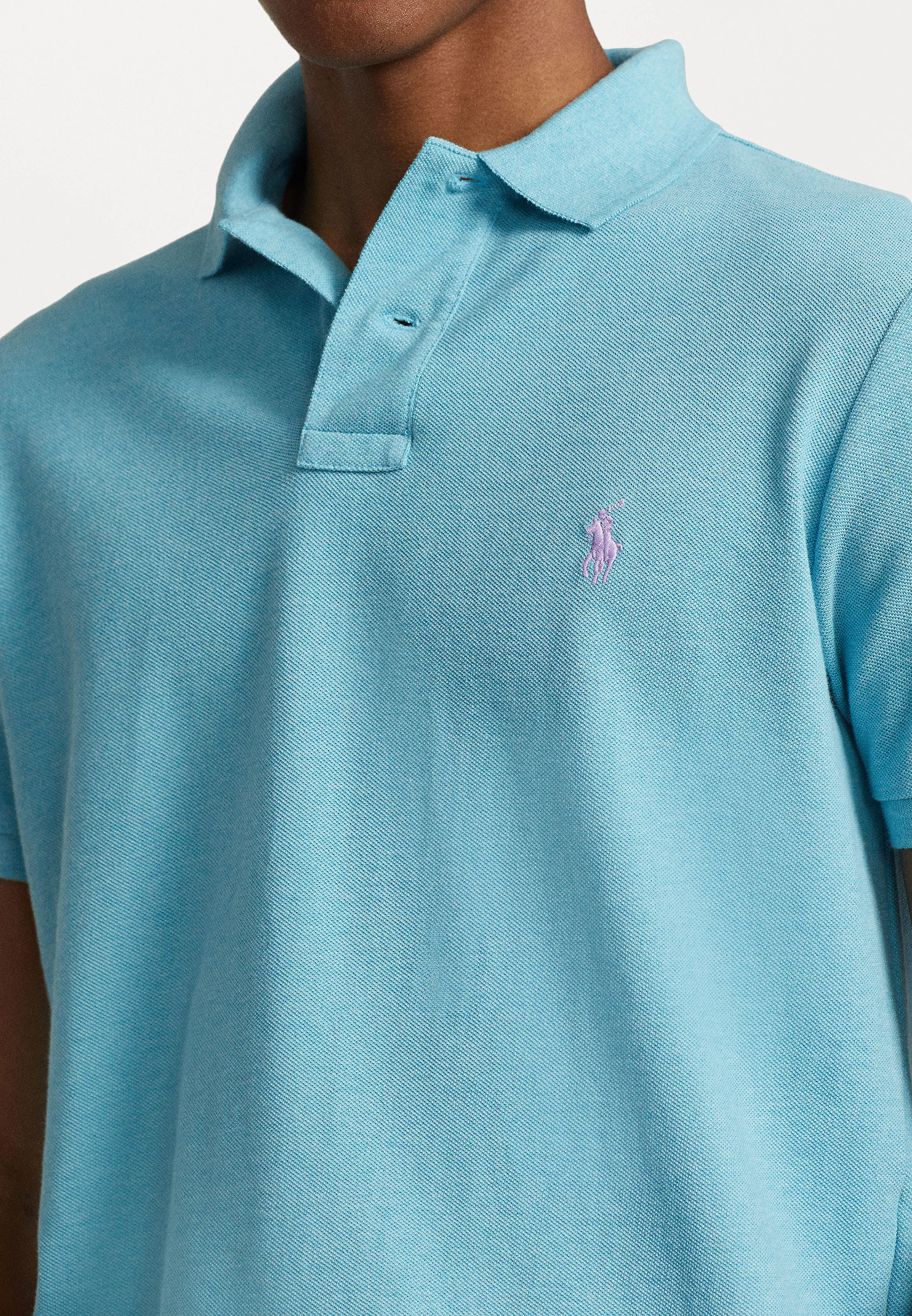 Polo Ralph Lauren SLIM FIT MESH SHIRT - Polo