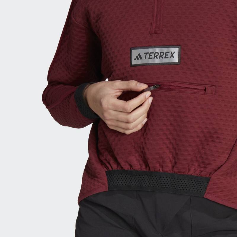 adidas TERREX Utilitas Half-Zip Fleecejacke Sweatshirt Damen
