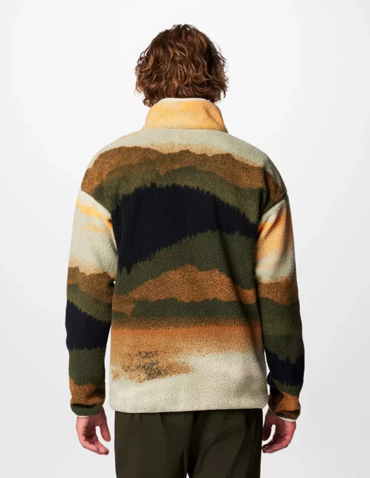 Helvetia II Printed Half Snap Fleece