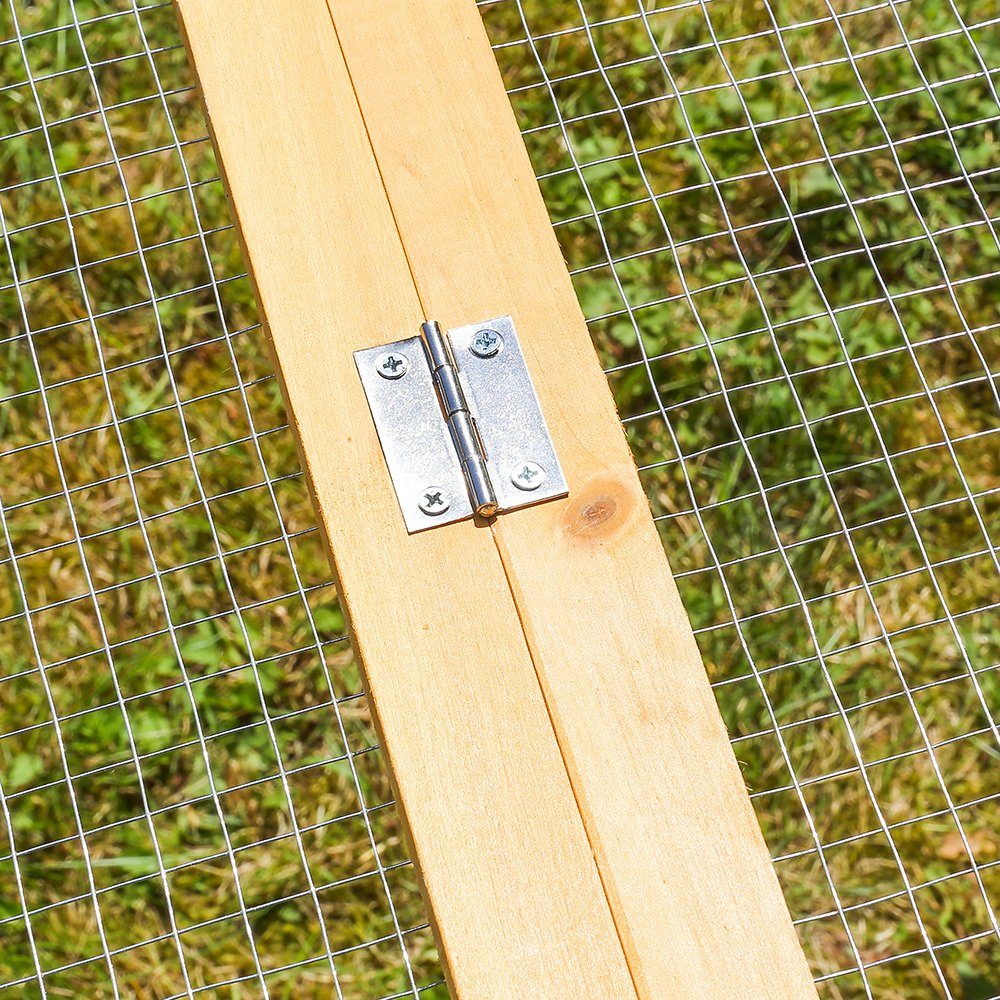 Mucola Freigehege Freigehege Hasenstall Kleintierstall Stall Käfig Freilauf Hasen Holz, Imprägniert