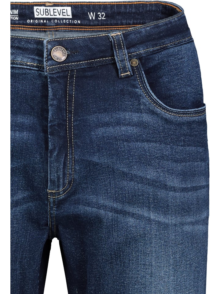 Sublevel Jeans - Regular fit - in Dunkelblau günstig kaufen