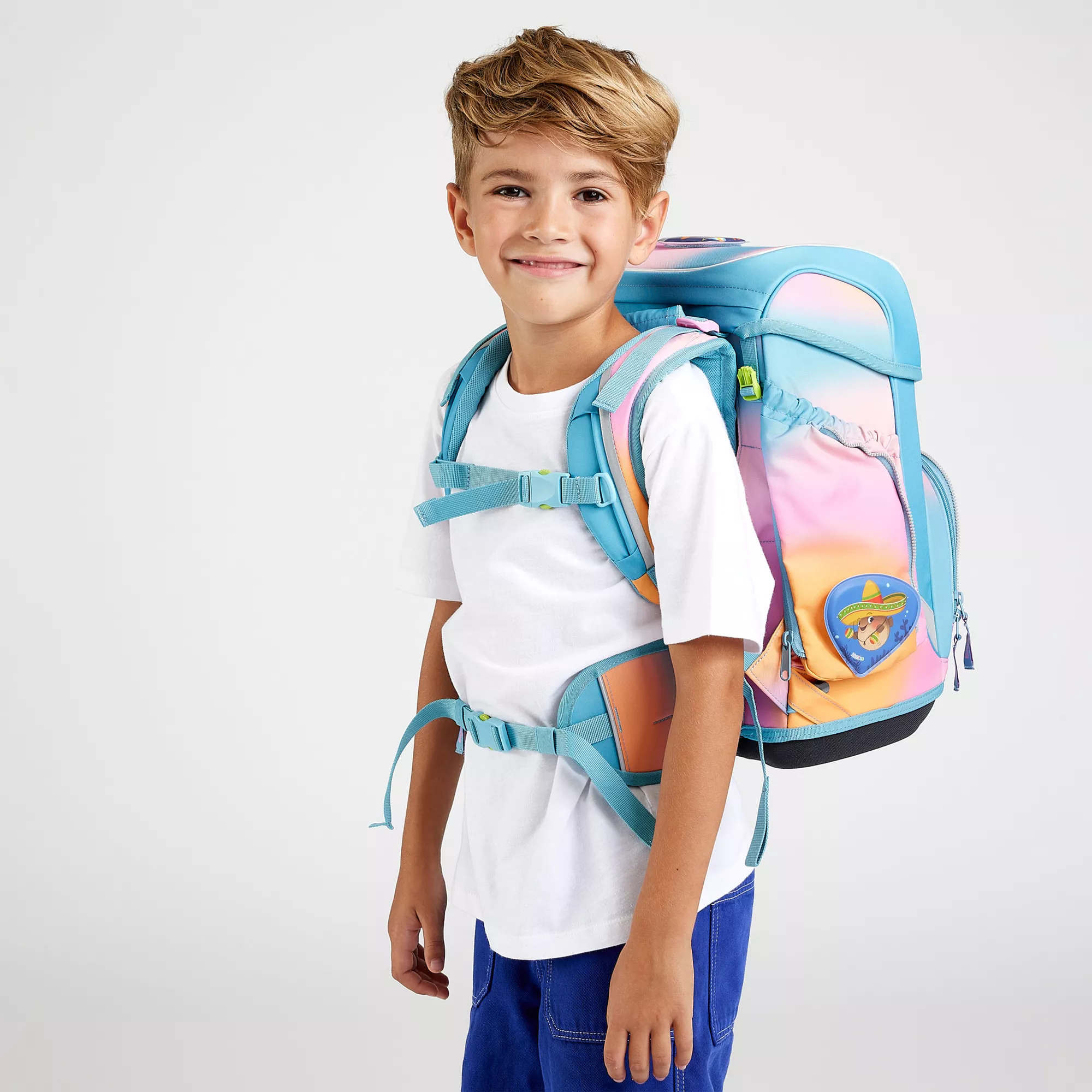 ergobag Schulranzen-Set UrlaubsfieBär