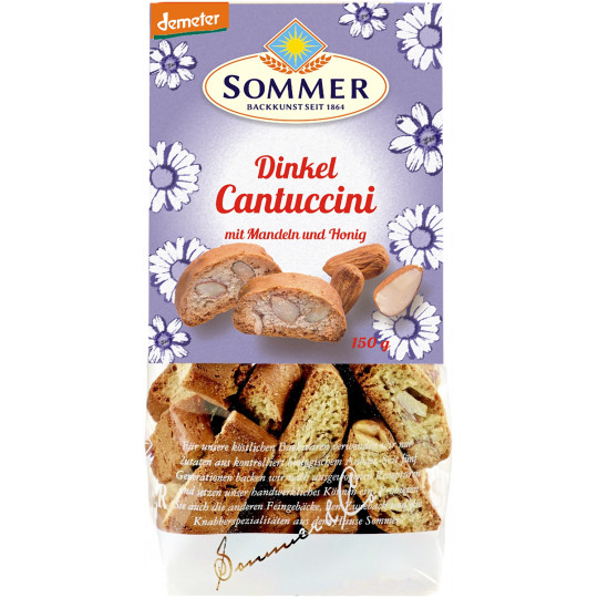Sommer Demeter Dinkel Cantuccini 150G