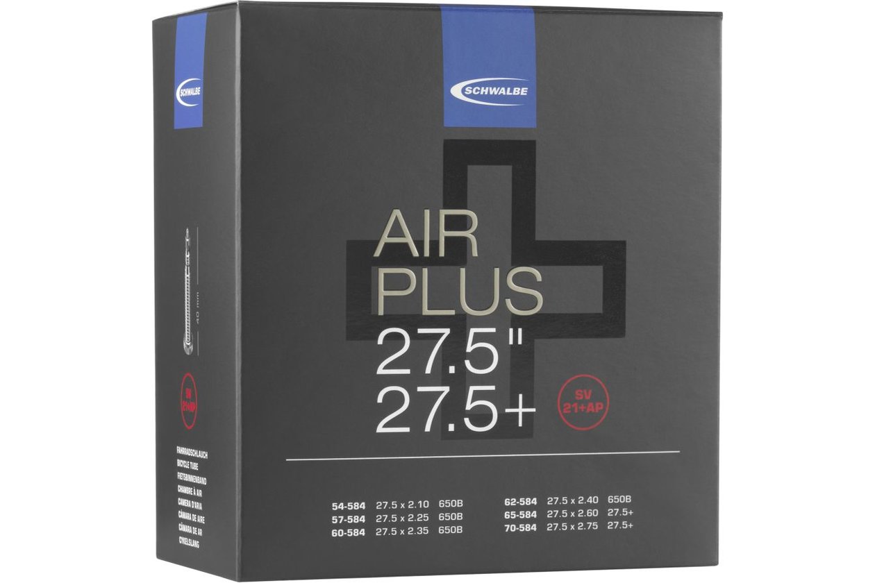 Schwalbe SV21+AP Air Plus Schlauch 27,5 Zoll - 40 mm